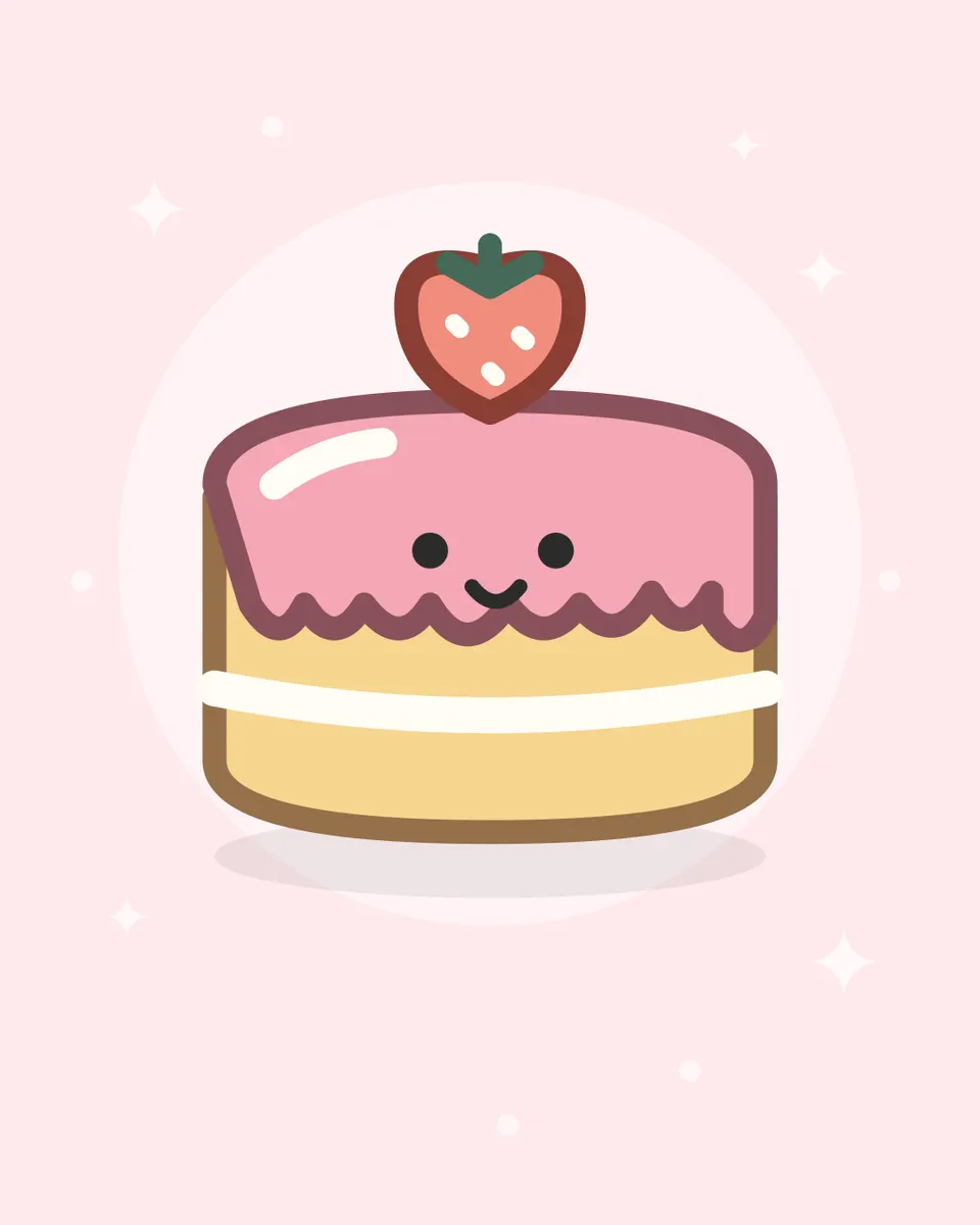 Pastel de fresa