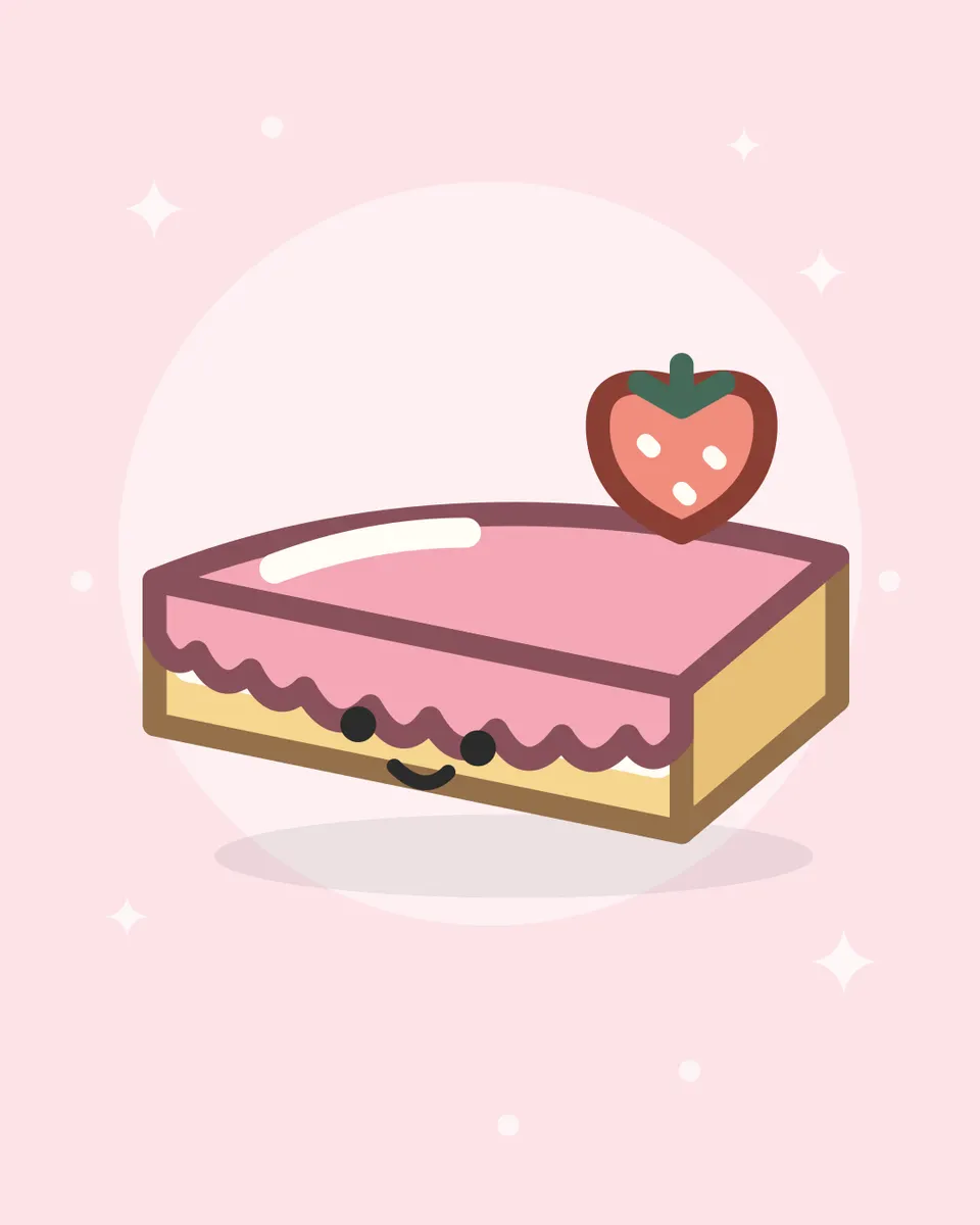 Pastel de fresa, foto 2 de 3