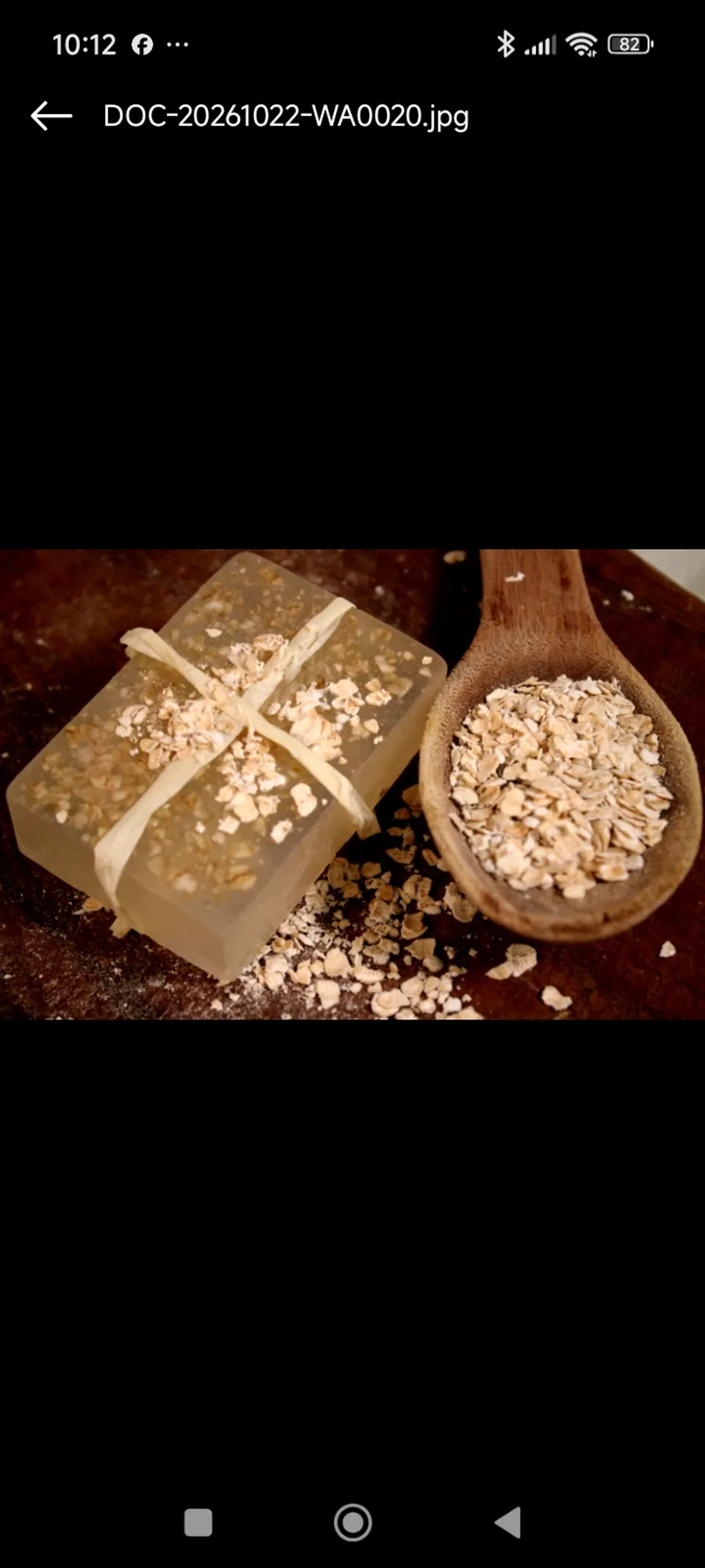 Jabón de Avena