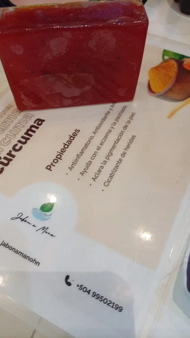 Jabón de Cúrcuma