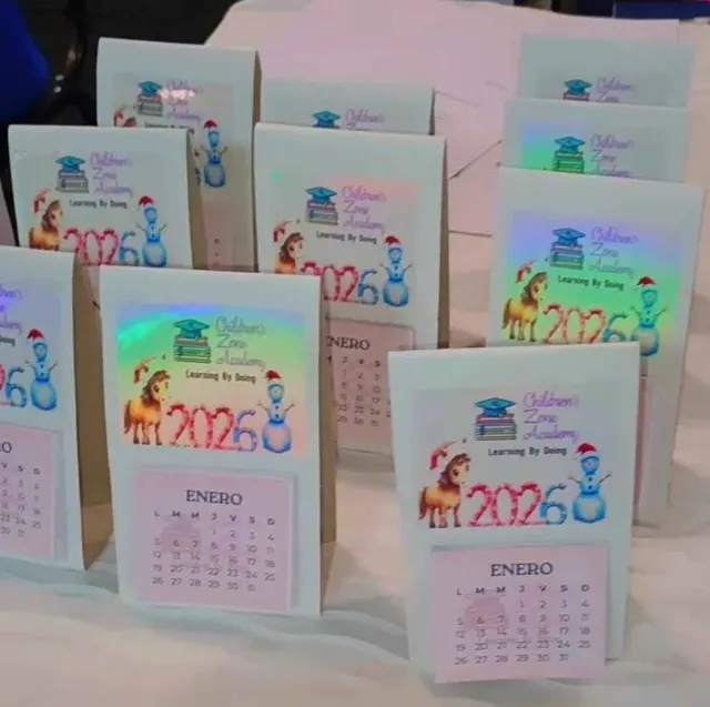 Docena de Mini calendarios Personalizados