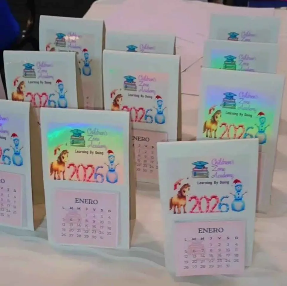 Docena de Mini calendarios Personalizados