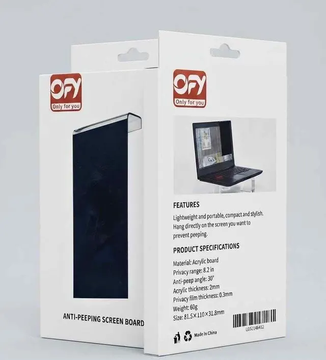 Pantalla Antiespia para laptop, tablet