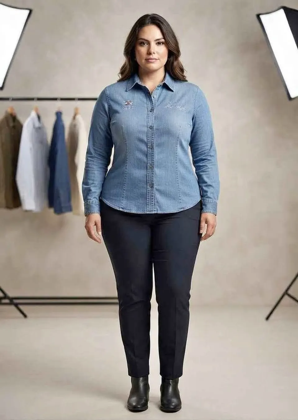Camisa Jean talla L