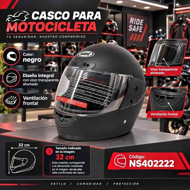 Casco de motociclista