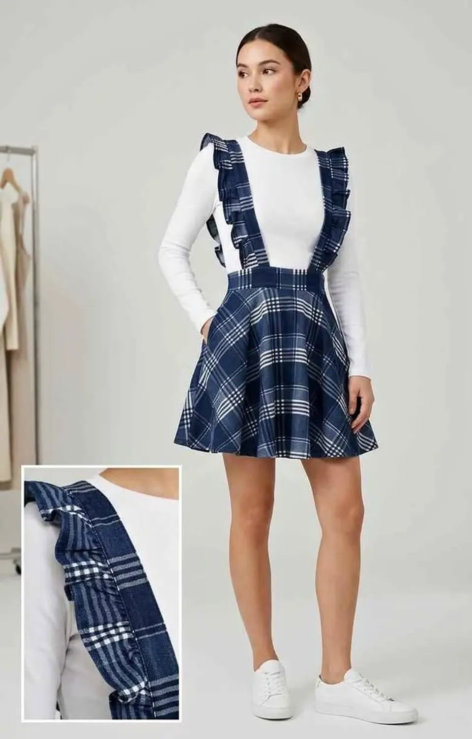 Falda tipo Overol talla XS
