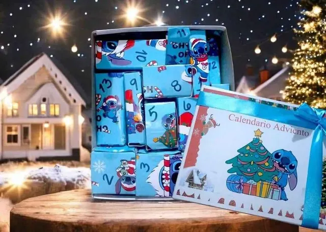 Calendario Adviento Dama Stitch 31 Regalos