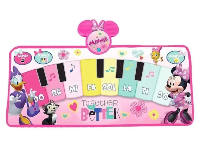 Alfombra piano Minnie