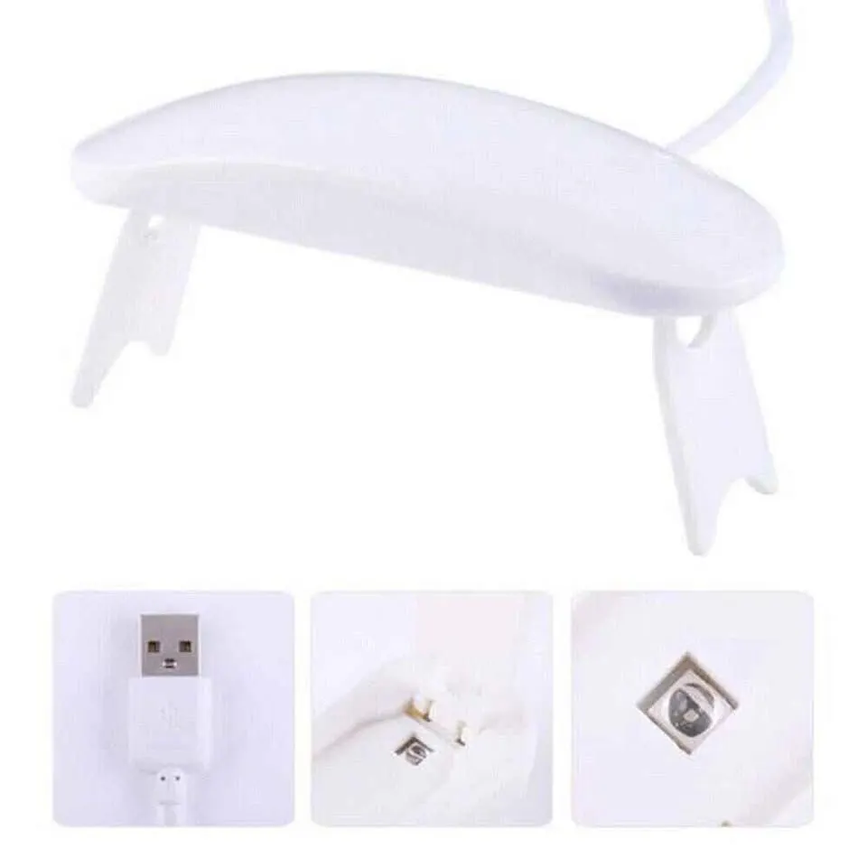 Mini lámpara LED para uñas