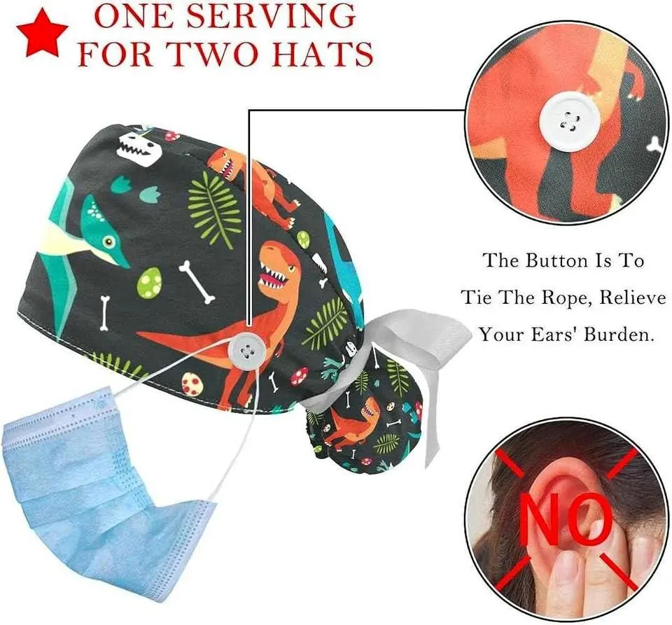 2 Gorros para enfermería