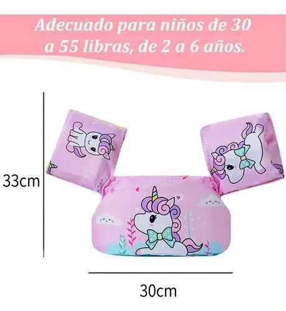 Flotador de niña de 2 a 6 años