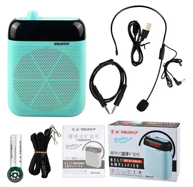 Amplificador de voz portátil