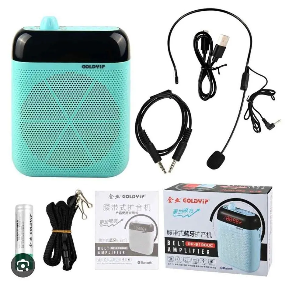 Amplificador de voz portátil