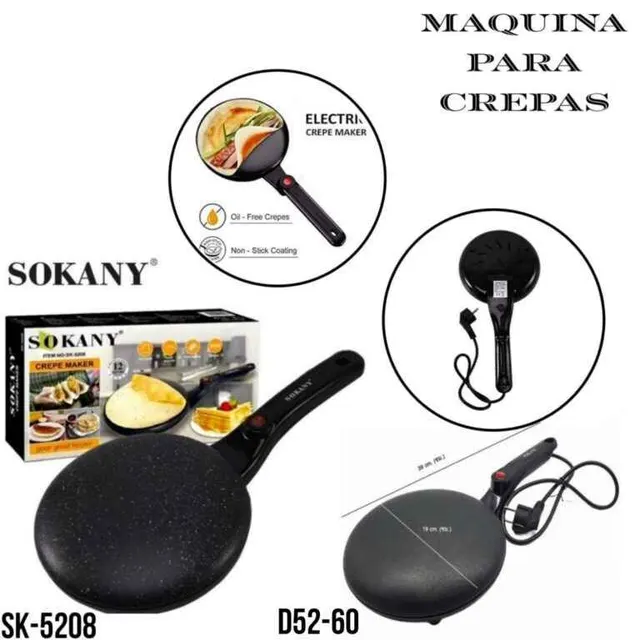 Máquina para hacer crepas