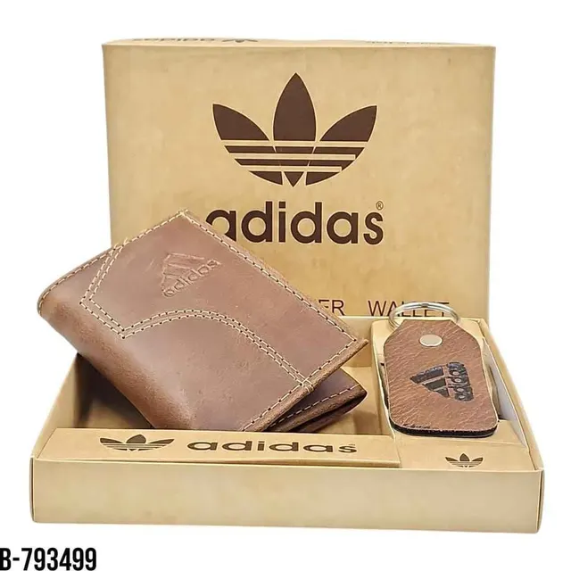 Set billetera cuero
