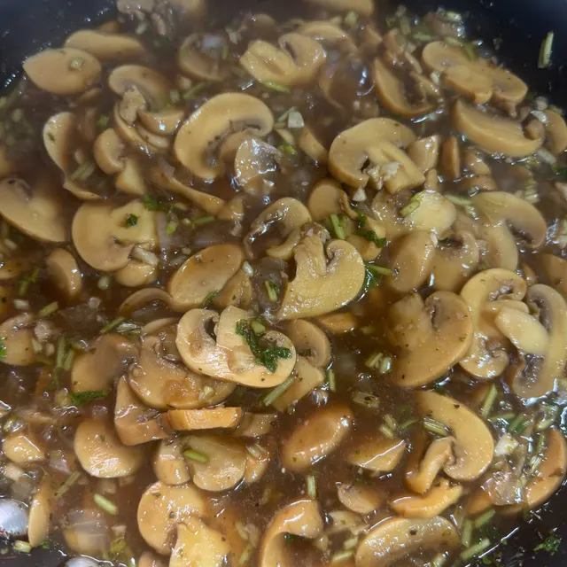 Hongos marinados