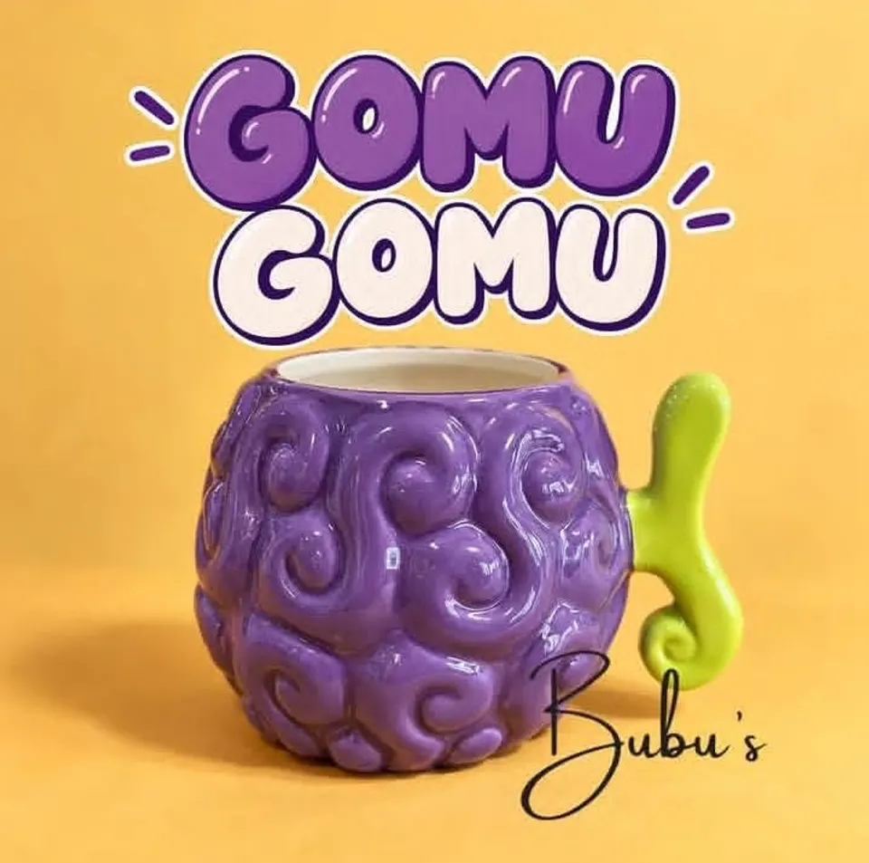 Taza One Piece Fruta prohibida Gomu
