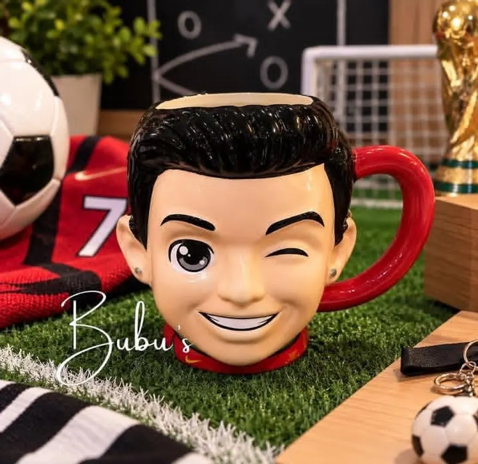 Taza fulboleras Ronaldo