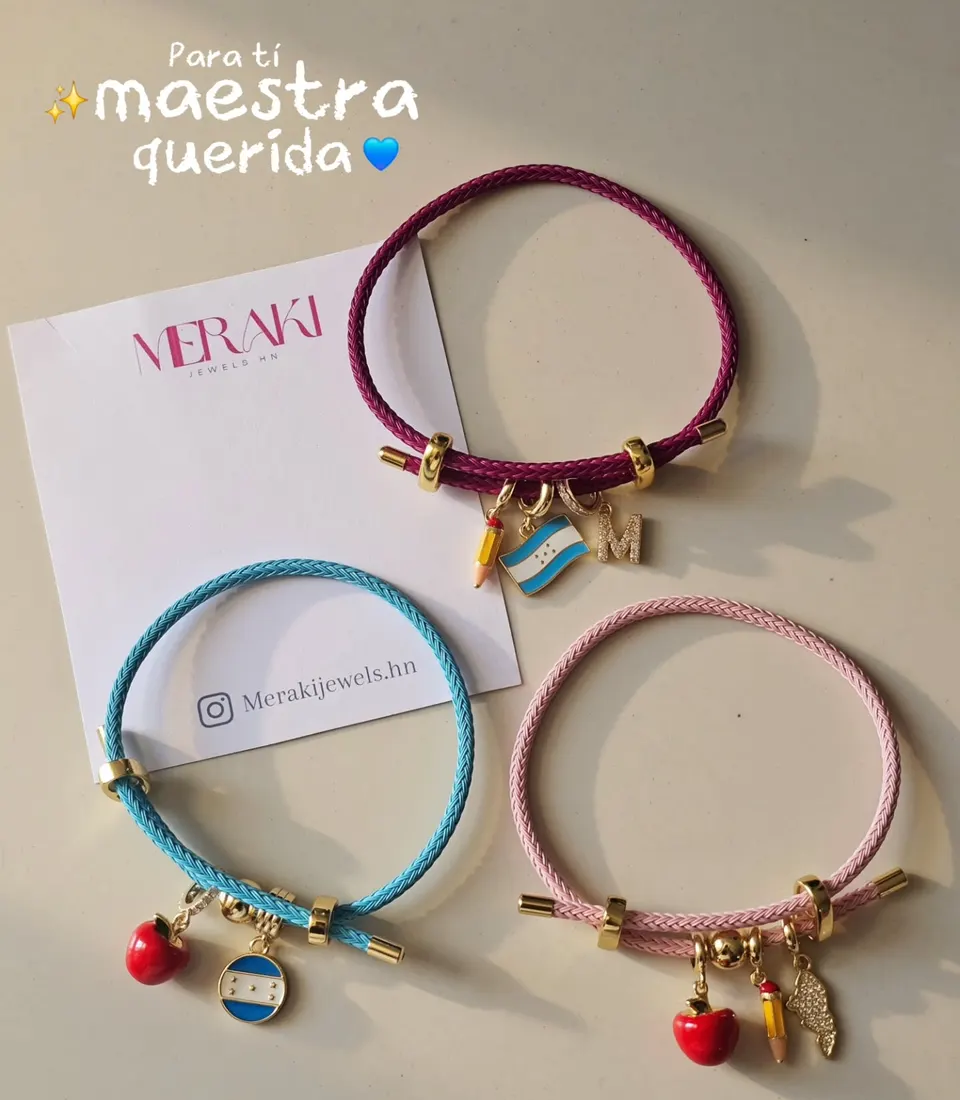 Pulsera para maestra
