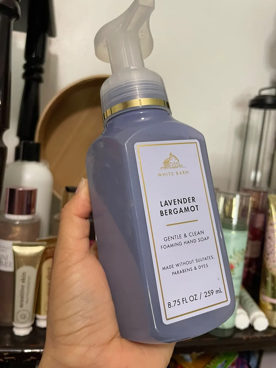 Jabón en espuma Lavander Bergamot