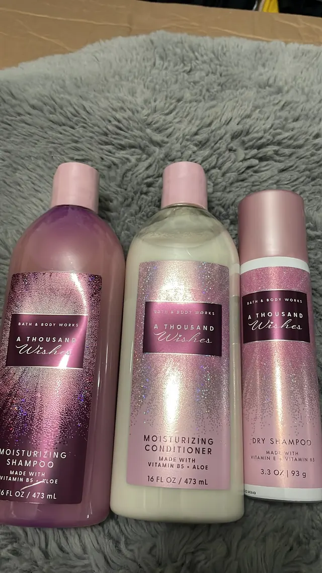 Set Shampoo/Acondicionador/DryShampoo