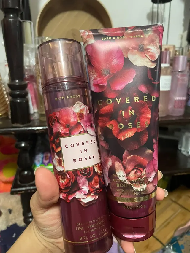 Set Covered in Rose