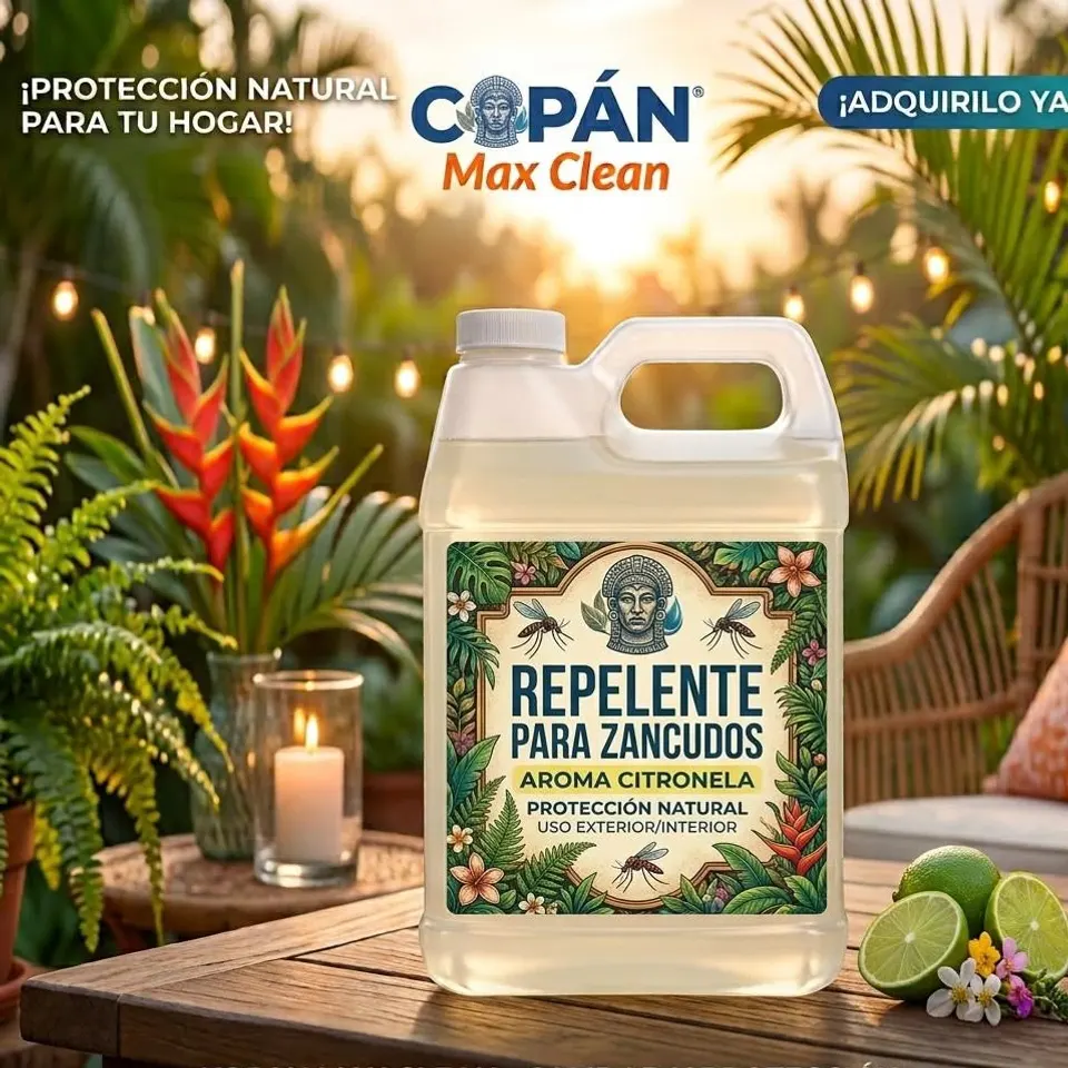 Repelente para zancudos aroma citronela