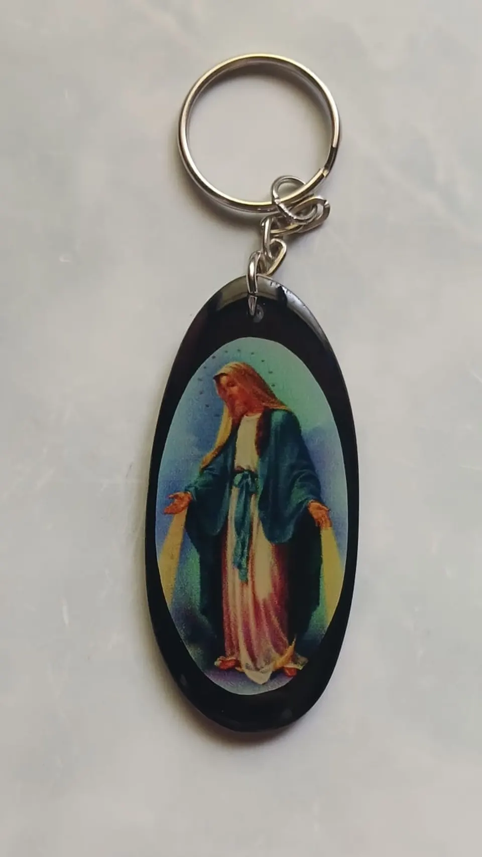 Llaverito con la imagen de la Virgen de las Medallas
