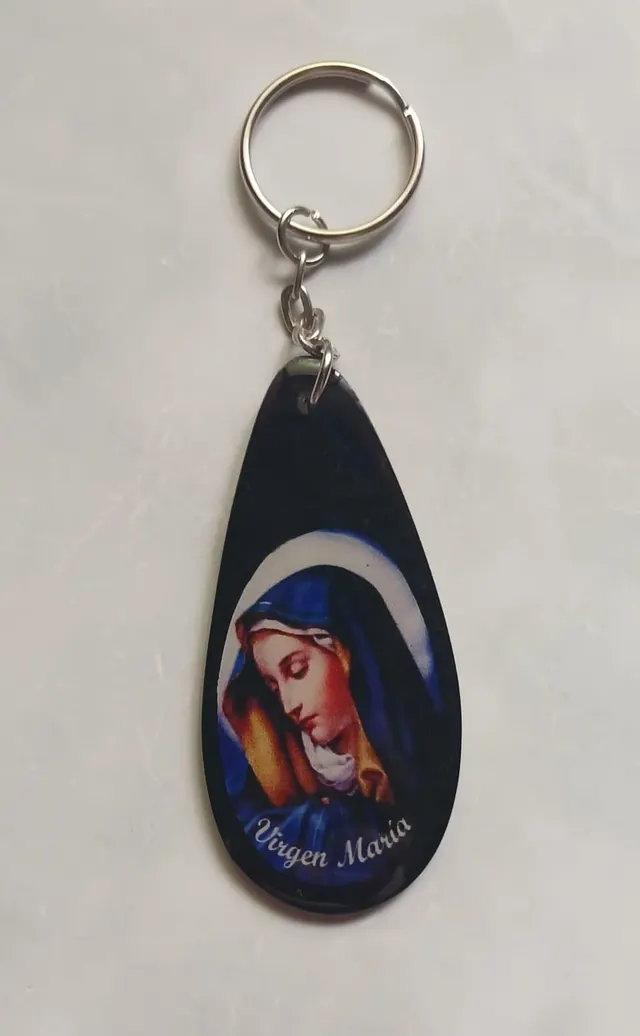 Llaverito con la imagen de la Virgen María