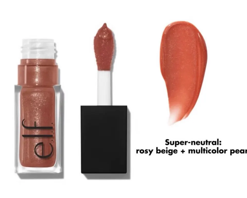 Glow reviver lip oil elf glimmer finish, foto 3 de 5
