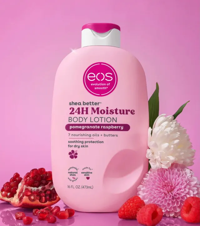 EOS body lotion Pomegrate raspberry