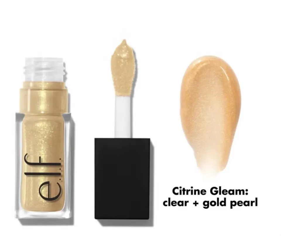 Glow reviver lip oil elf glimmer finish
