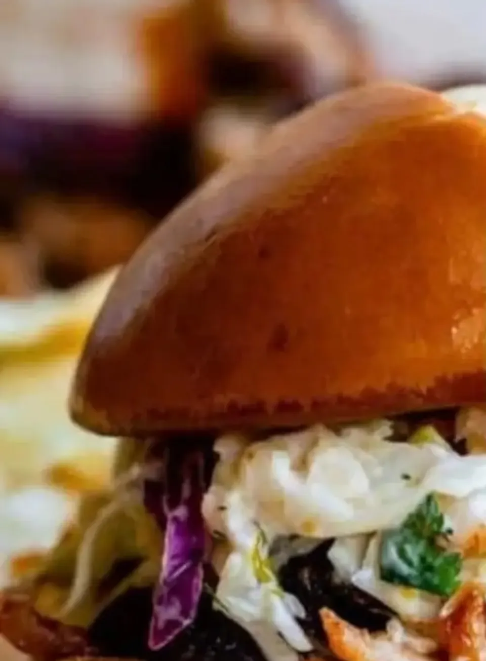 Pulled pork sandwich