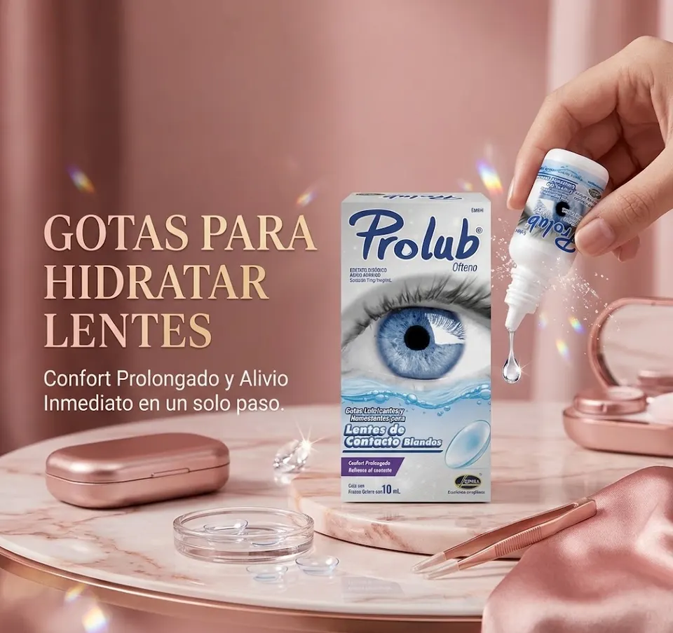Gotas Hidratantes para Lentes