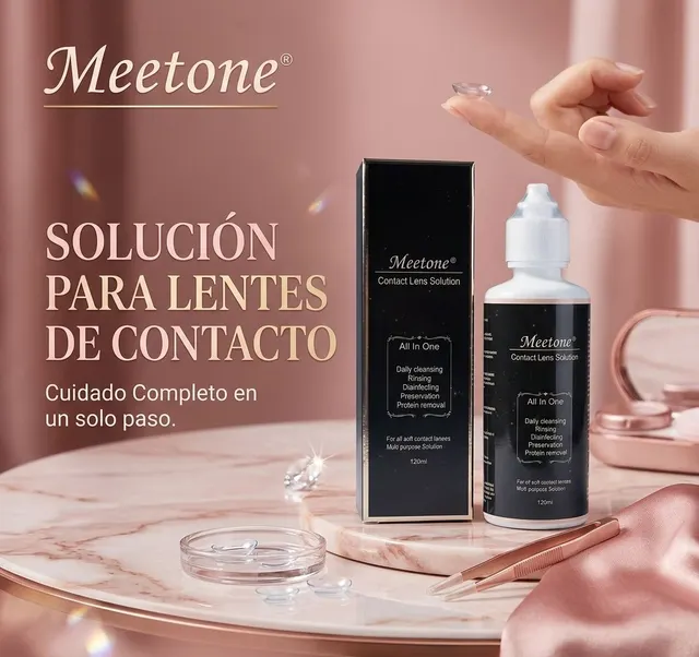 Solución para lentes de contacto