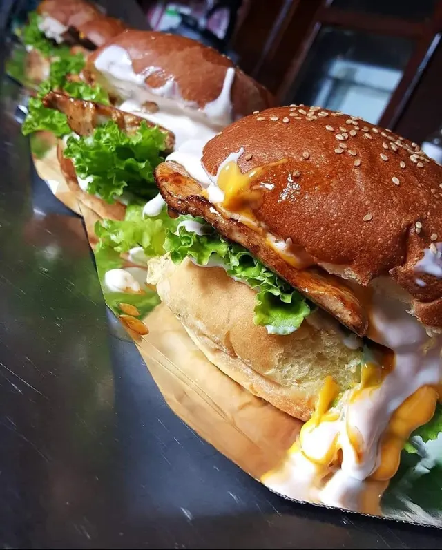 Hamburguesa de pollo