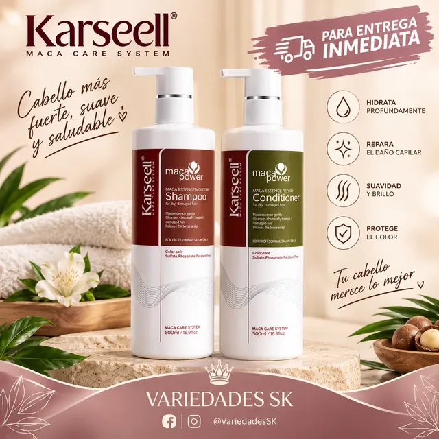 Set Karseell Original (Shampoo + Acondicionador)