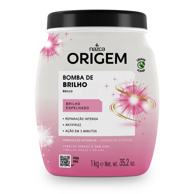 Crema para Cabello Bomba de Brillo
