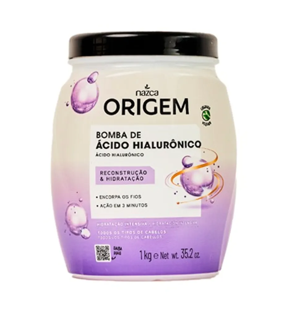 Crema para Cabello con Ácido Hialurónico