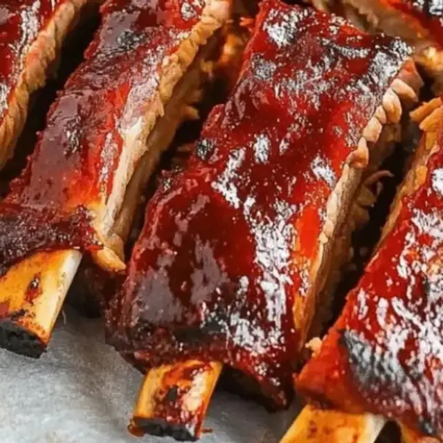 Costillas barbacoa