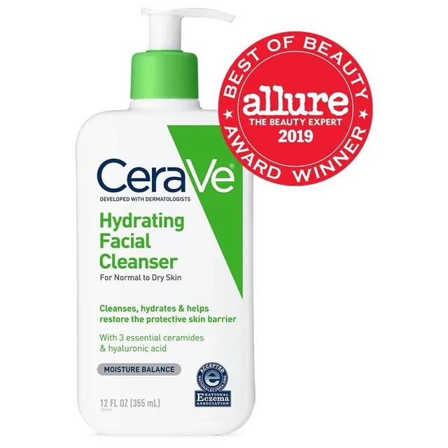 CeraVe Hydrating Facial Cleanser 12 oz